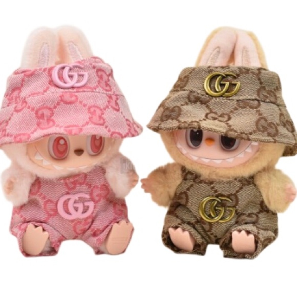 Clothes for labubu many outfits to chose from in closet